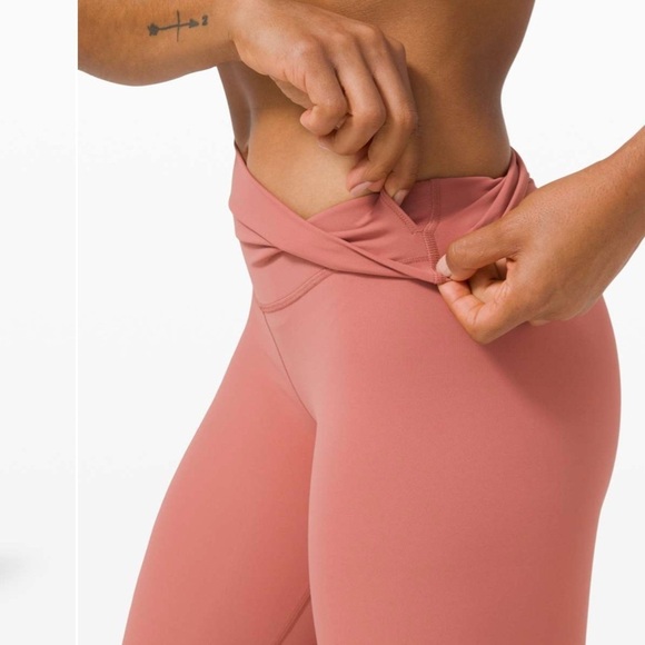 Lululemon Wunder Under High-Rise Tight 28" *Full-On Luxtreme Brier Rose Size 6 - Picture 2 of 7
